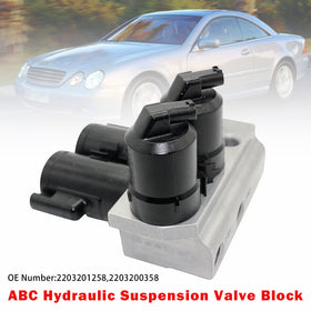 ABC Hydraulic Suspension Valve Block 2203201258 Fit For Mercedes R230 SL500 SL55 - 0