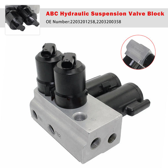ABC Hydraulic Suspension Valve Block 2203201258 Fit For Mercedes R230 SL500 SL55