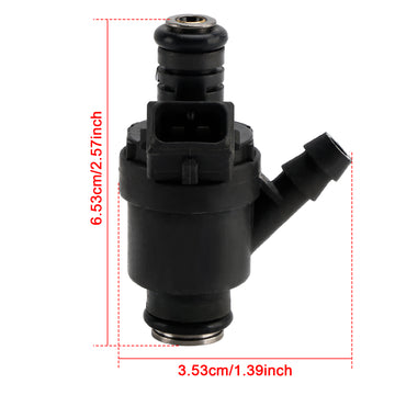 1993-2005 BMW E36 1.6L 1.8L 316i 318i E46 M43 1.9L Fuel Injector 13641247931 D3768FA Generic - 0