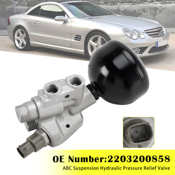 Mercedes R230 SL500 CL500 CL55 AMG ABC Suspension Hydraulic Pressure Relief Valve 2203200858 Generic