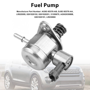 High Pressure Fuel Pump LR025599 Fit Land Rover Range Rover Evoque 2012-2017 - 0