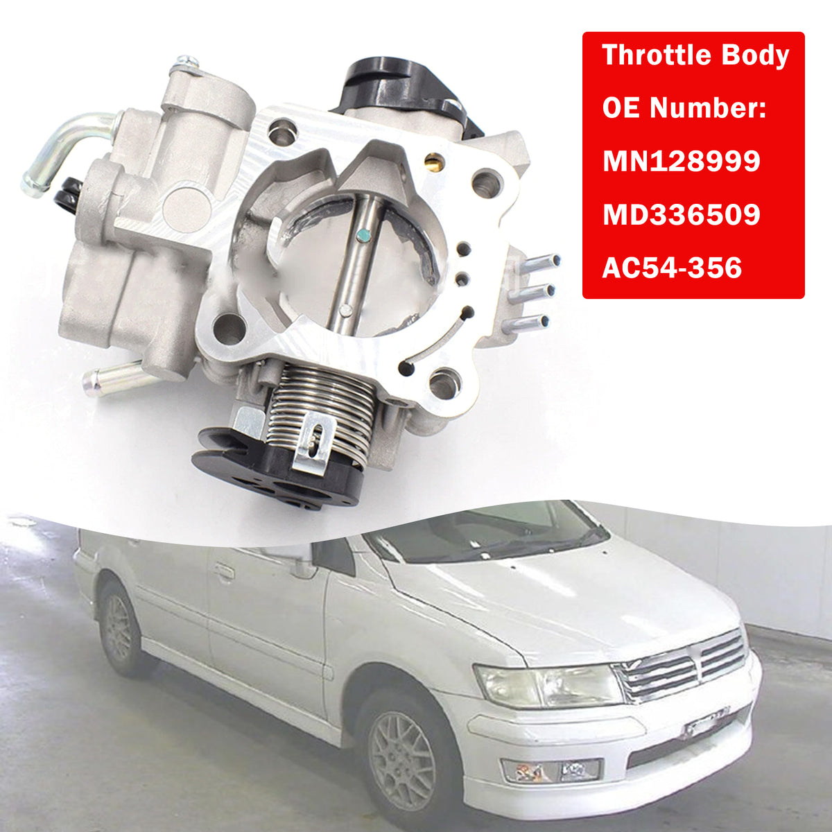 Throttle Body Assembly MN128999 MD336509 For Mitsubishi N84 1998-2002 ...