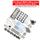 6.4 Hemi MDS Lifters Cam Kit Head Gaskets Bolts for Dodge Chrysler Jeep Grand V8-7