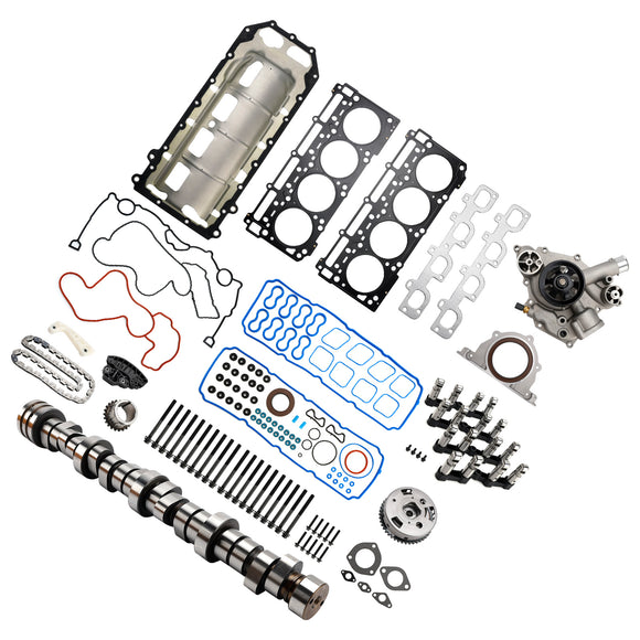 6.4 Hemi MDS Lifters Cam Kit Head Gaskets Bolts for Dodge Chrysler Jeep Grand V8
