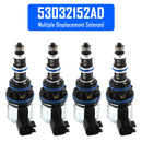 4x Multiple Displacement Solenoid 53032152AD for Jeep Chrysler 300C 5.7L-1