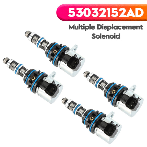 4x Multiple Displacement Solenoid 53032152AD for Jeep Chrysler 300C 5.7L