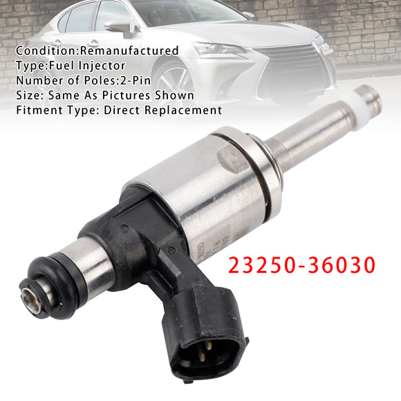 2016 Lexus IS200t LUX 8ARFTS ASE30 Fuel Injector 23250-36030 Generic