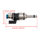 4Pcs Fuel Injector For Ford Escape Fusion S-Max Kuga Mondeo 1.5L DS7Z-9F593-DA-8