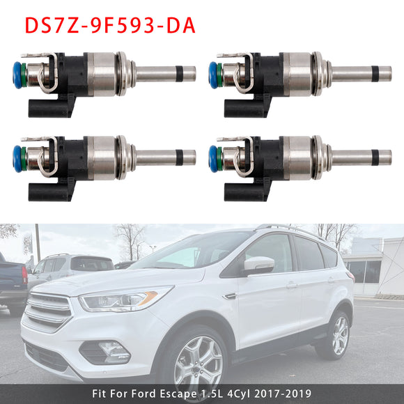 4Pcs Fuel Injector For Ford Escape Fusion S-Max Kuga Mondeo 1.5L DS7Z-9F593-DA