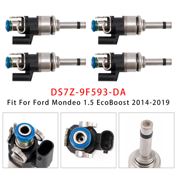 4Pcs Fuel Injector For Ford Escape Fusion S-Max Kuga Mondeo 1.5L DS7Z-9F593-DA