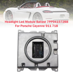 Headlight Led Module Ballast 7PP941572BB For Porsche Cayenne 911 718 - 0