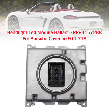 Headlight Led Module Ballast 7PP941572BB For Porsche Cayenne 911 718 - 0