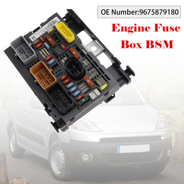 Engine Fuse Box BSM 9675879180 For Peugeot Partner Citroen Berlingo
