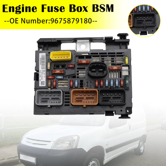 2008-2019 Citroen Berlingo Engine Fuse Box BSM 9675879180 Generic