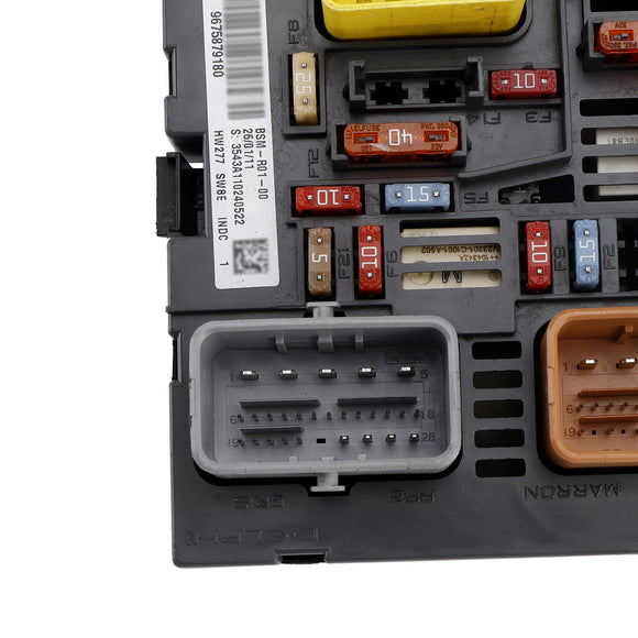 2008-2019 Citroen Berlingo Engine Fuse Box BSM 9675879180 Generic