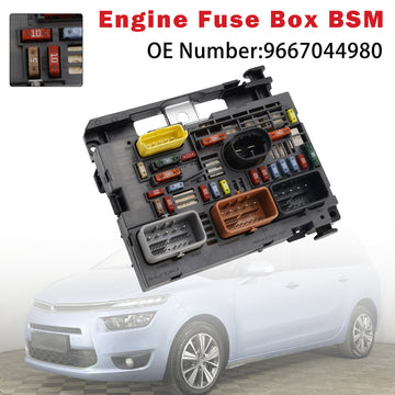 Peugeot 3008 5008 Engine Fuse Box BSM 9667044980 Generic - 0