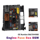 Engine Fuse Box BSM 9667044980 For Citroen C4 Picasso C5 III C6 Peugeot 3008-6