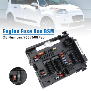 Engine Control Unit Fuse Box 9657608780 For Citroen C2 C3 I II C3 Picasso DS3 - 0