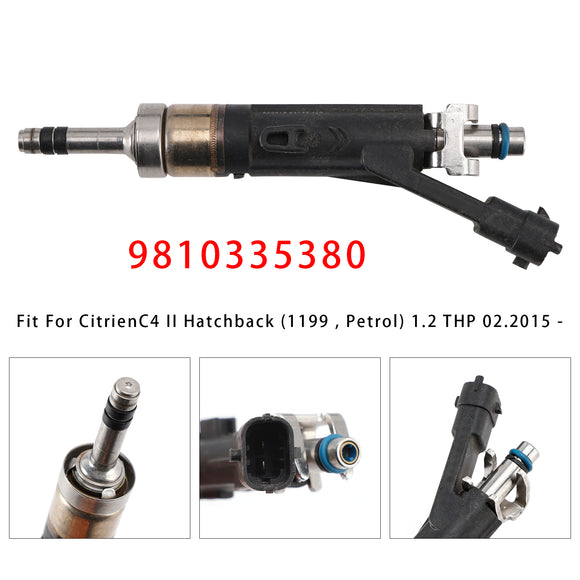 12.2016- Peugeot 5008 II 1199  Petrol 1.2 THP Fuel Injector 39175851 75114380 Generic
