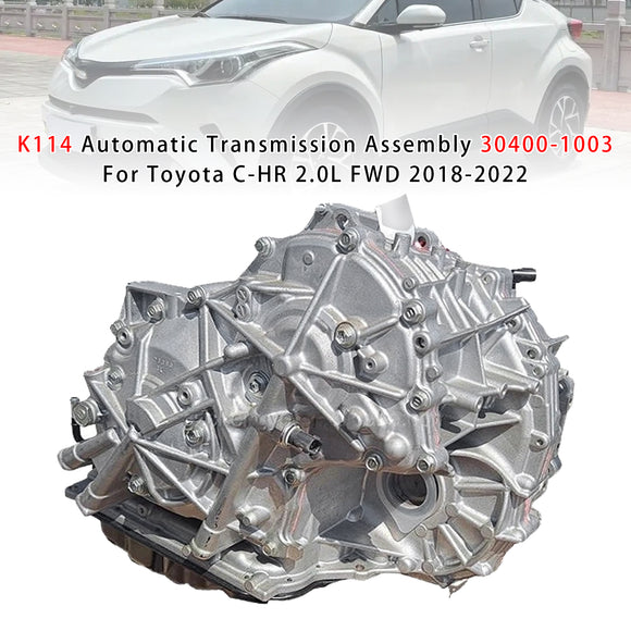 K114 Automatic Transmission Assembly 30400-1003 For Toyota C-HR 2.0L FWD 18-2022