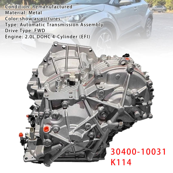 K114 Automatic Transmission Assembly 30400-1003 For Toyota C-HR 2.0L FWD 18-2022