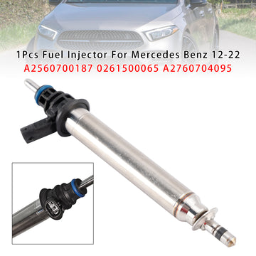 1Pcs Fuel Injector For Mercedes Benz 12-22 A2560700187 0261500065 A2760704095