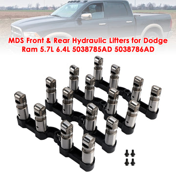 MDS Front & Rear Hydraulic Lifters for Dodge Ram 5.7L 6.4L 5038785AD 5038786AD - 0