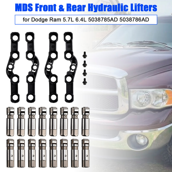 MDS Front & Rear Hydraulic Lifters for Dodge Ram 5.7L 6.4L 5038785AD 5038786AD