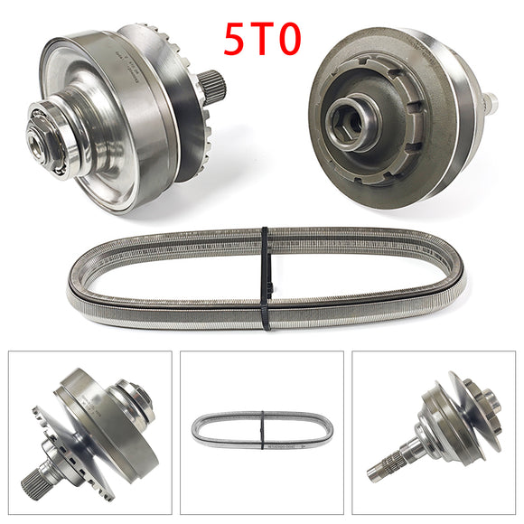 Automatic Transmission Pulley Assembly With Belt Chain For HONDA 5T0 Gearbox