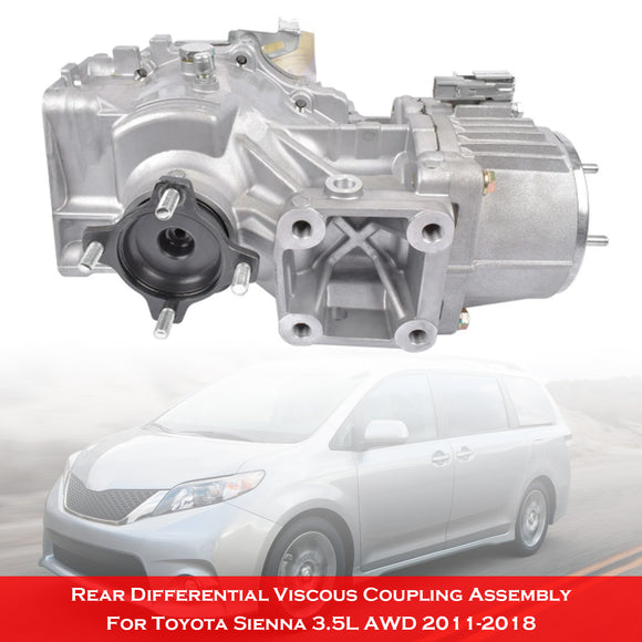 2011-2018 Toyota Sienna 3.5L AWD Rear Differential Viscous Coupling Assembly 4111045010 4130328013 Generic