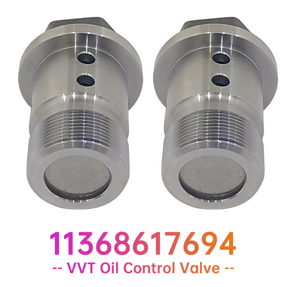 2pc Engine Variable Valve Timing VVT Oil Control Valve for BMW 11368617694