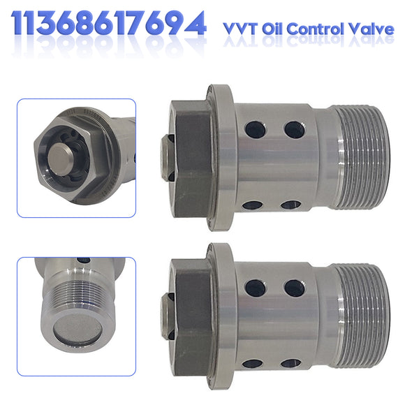 2pc Engine Variable Valve Timing VVT Oil Control Valve for BMW 11368617694