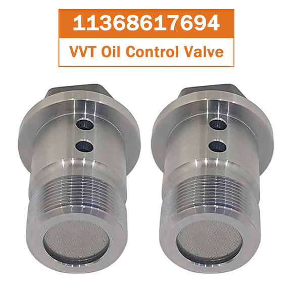 2pc Engine Variable Valve Timing VVT Oil Control Valve for BMW 11368617694