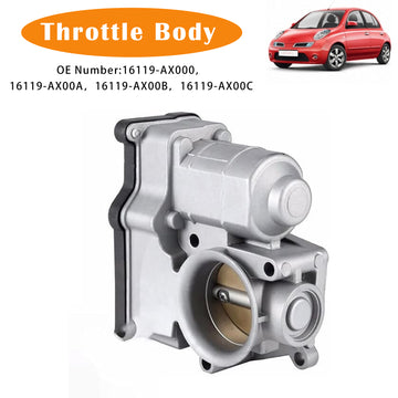 Throttle Body 16119-AX000 For Nissan Micra III (K12) Note 2003-2012