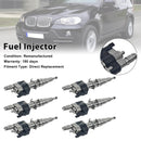 6PCS Fuel Injector 13537585261-12 Fit BMW N54 N63 335 535 550 750 X5 X6-1