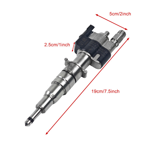 6PCS Fuel Injector 13537585261-12 Fit BMW N54 N63 335 535 550 750 X5 X6