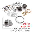 Transmission CVT Pulley 29T W/Belt+Chain ＆ Rebuild Kit RE0F10A JF011E For NISSAN-3