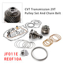 Transmission CVT Pulley 29T W/Belt+Chain ＆ Rebuild Kit RE0F10A JF011E For NISSAN-5