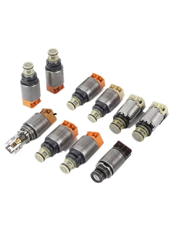 10PCS 9HP48 Auto Transmission Gearbox Solenoid Kit For Landrover Dodge Acura