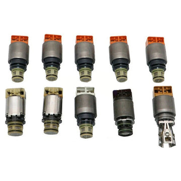 10PCS 9HP48 Auto Transmission Gearbox Solenoid Kit For Landrover Dodge Acura