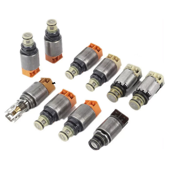 10PCS 9HP48 Auto Transmission Gearbox Solenoid Kit For Landrover Dodge Acura