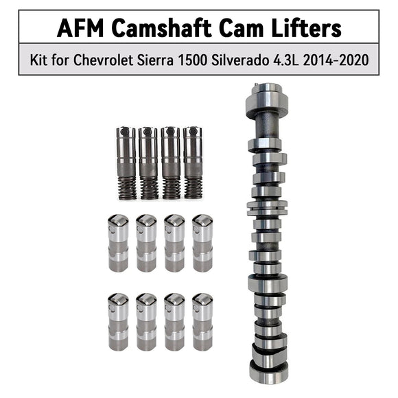 AFM Camshaft Cam Lifters Kit for Chevrolet Sierra 1500 Silverado 4.3L 2014-2020