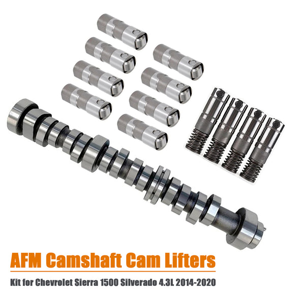AFM Camshaft Cam Lifters Kit for Chevrolet Sierra 1500 Silverado 4.3L 2014-2020