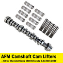 AFM Camshaft Cam Lifters Kit for Chevrolet Sierra 1500 Silverado 4.3L 2014-2020-6