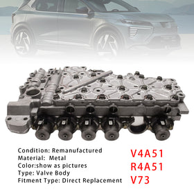 V4A51 R4A51 V73 Transmission Valve Body For Mitsubishi - 0