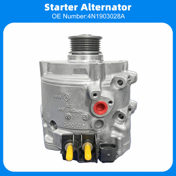 Diesel Starter Alternator 4N1903028A 48V For Audi A6 S6 A7 S7 A8 Q7 17-25