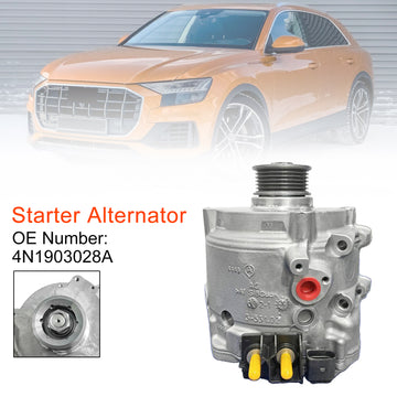 Diesel Starter Alternator 4N1903028A 48V For Audi A6 S6 A7 S7 A8 Q7 17-25 - 0