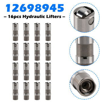 16pcs Hydraulic Lifters 12698945 for GM LS2 LS7 5.3L 6.0L 6.2L 2000-2024 - 0