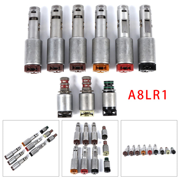 9PCS A8LR1 Transmission Solenoid Valve Kit For Hyundai Genesis 2011-2016