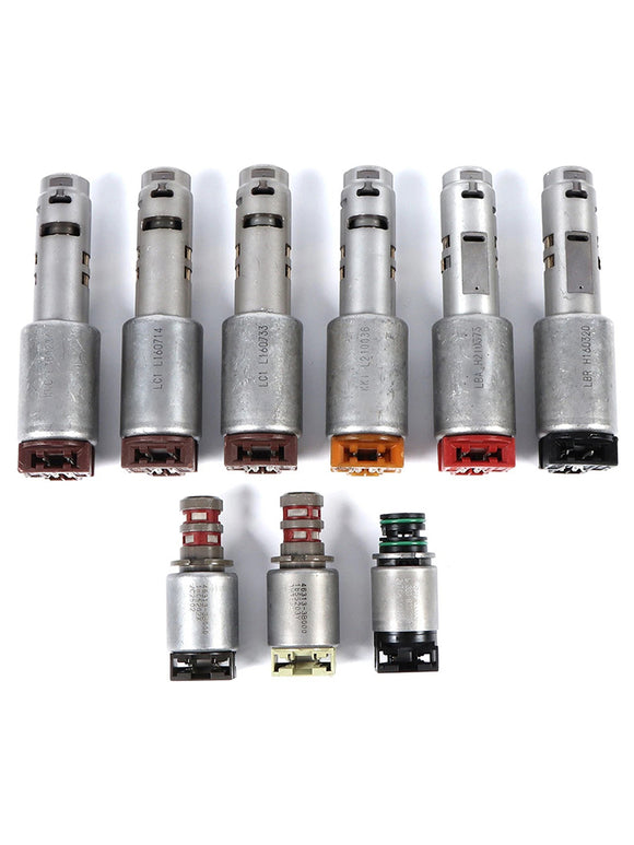 9PCS A8LR1 Transmission Solenoid Valve Kit For Hyundai Genesis 2011-2016